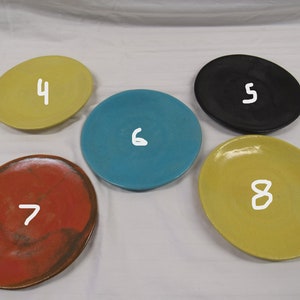 Laguna Pottery Plates, Brayton Laguna Pottery, Choose your Color Laguna Pottery Salad Plates