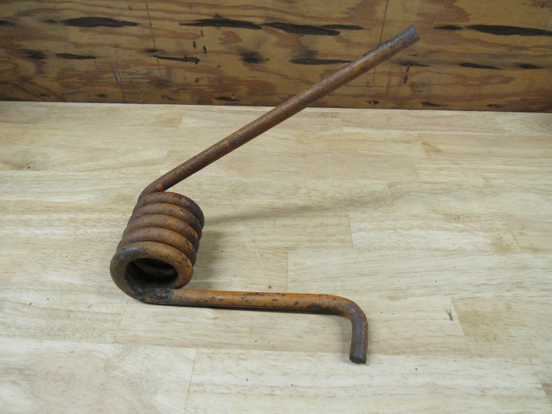 LARGE Rusty Spring, 10" Large Orange Rusty Spring-for Crafts, Altered ...
