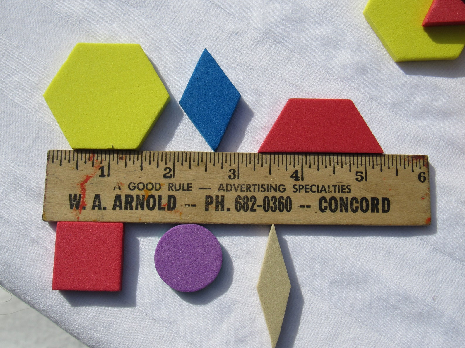 Foam Mosaic Pieces Assorted Foam Shapes Foam Triangles Foam Etsy