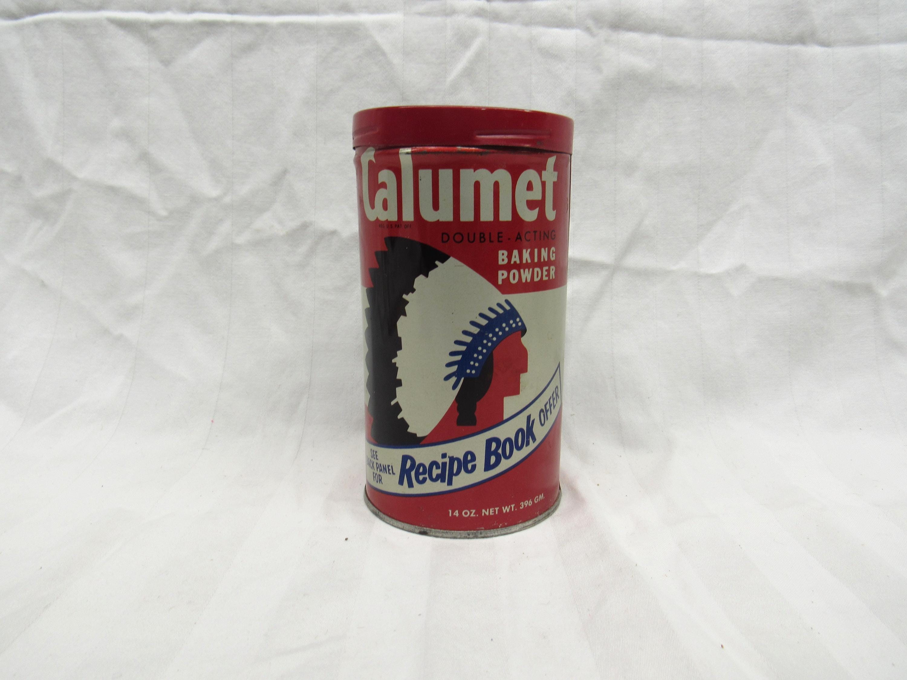 空缶 ～20s ティン缶 CALUMET BAKING POWDER ブリキ缶 Calumet Baking Powder Can - Etsy