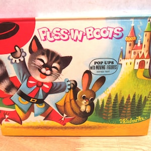 Puss In Boots, 1975 Version Puss In Boots Pop Up Book