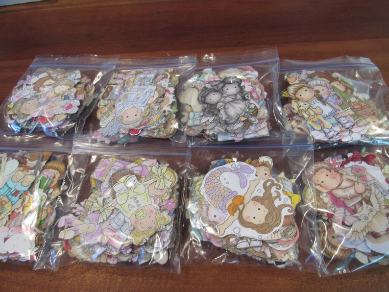 Scrapbooking Cut Outs Paper Doll Card Making Cut Outs Etsy