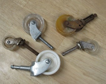 Crib Casters KDDFN 1.5/2 Inch Caster Wheels Four-Piece Set Brake Wheels Coffee Table Furniture Casters Plastic Casters Swivel Casters Crib Casters KDDFN 1.5/2 Inch Caster Wheels Four-Piece Set Brake Wheels Coffee Table Furniture Casters Plastic Casters Swivel Casters
