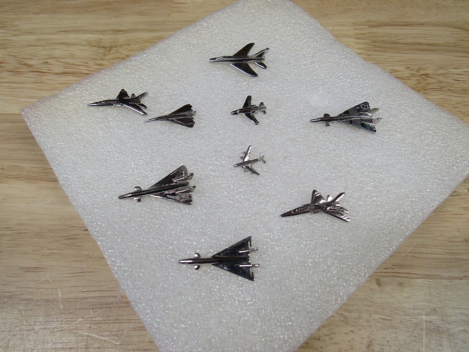 Jet Airplane Pins, 9 Airplane Jet Pins, 9 Metal Airplane Jet Pins - Etsy