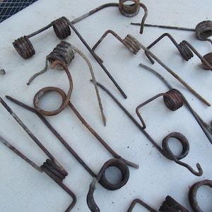 Spring Assortment, Rusty and Rustic Springs-for crafts, altered art, assemblage, rusty supplies