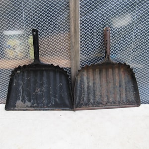 Vintage Dust Pan, Heavy Duty Industrial Dust Pans, Kelley Dust Pan, Choose Which Dust Pan