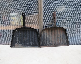 Vintage Dust Pan, Heavy Duty Industrial Dust Pans, Kelley Dust Pan, Choose Which Dust Pan
