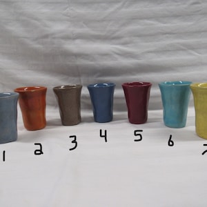Laguna Pottery Cups, Brayton Laguna Pottery, Choose your Color Laguna Pottery Cups
