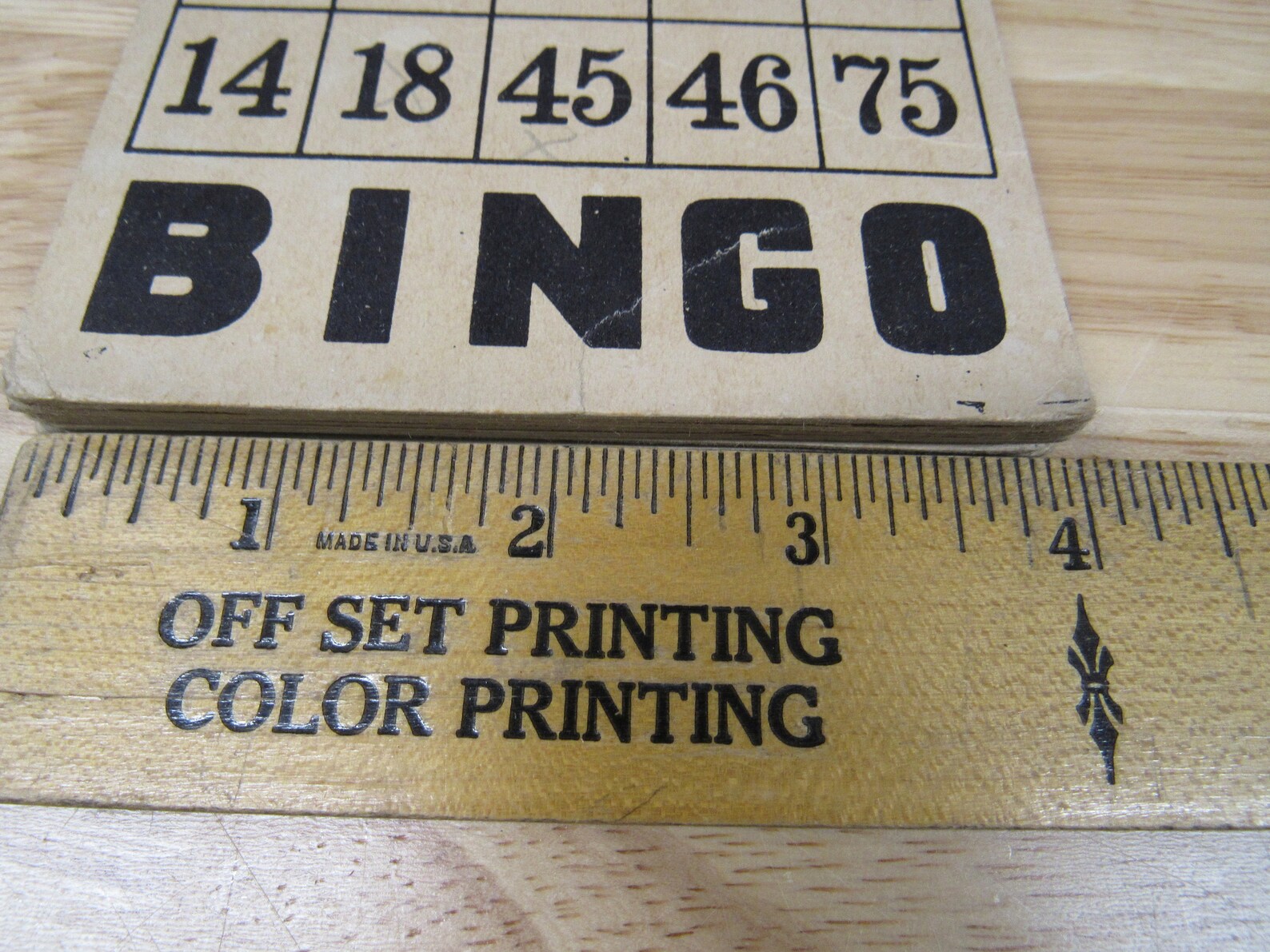 Cardboard BINGO Cards 10 Cardboard BINGO Cards Etsy