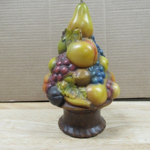 Ceramic Fruit Topiary, 8&quot; Tall Ceramic Fruit Topiary