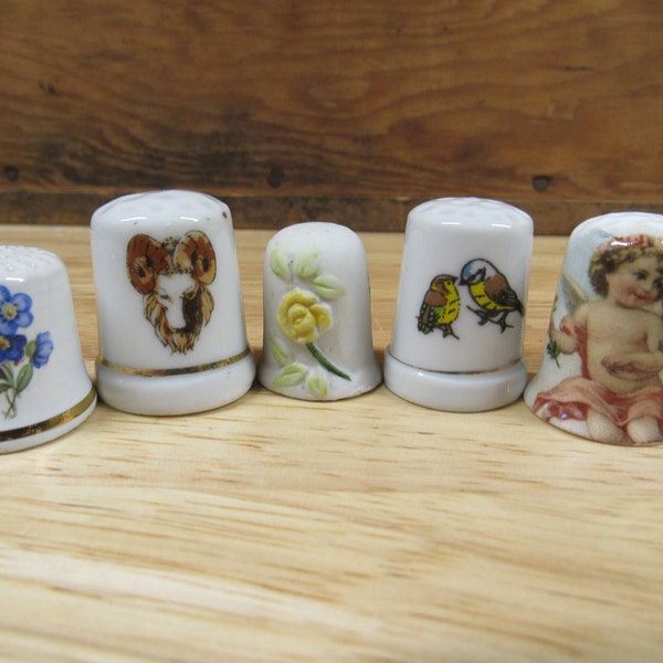 Collectible Porcelain Thimbles