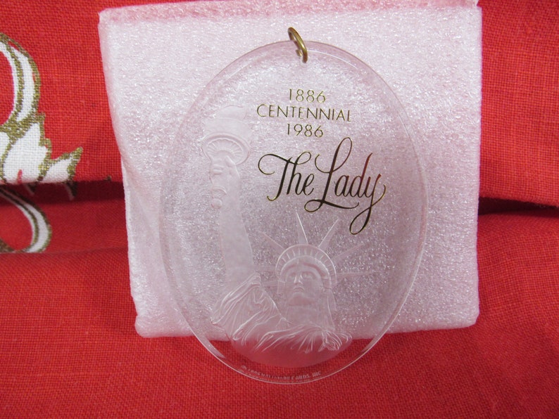 Hallmark Centennial Ornament Hallmark Statue of Liberty Etsy
