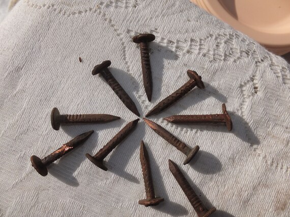 Copper Date Nails Old Rustic Copper Railroad Telephone Pole Etsy Copper Date Nails Old Rustic Copper Railroad Telephone Pole Etsy