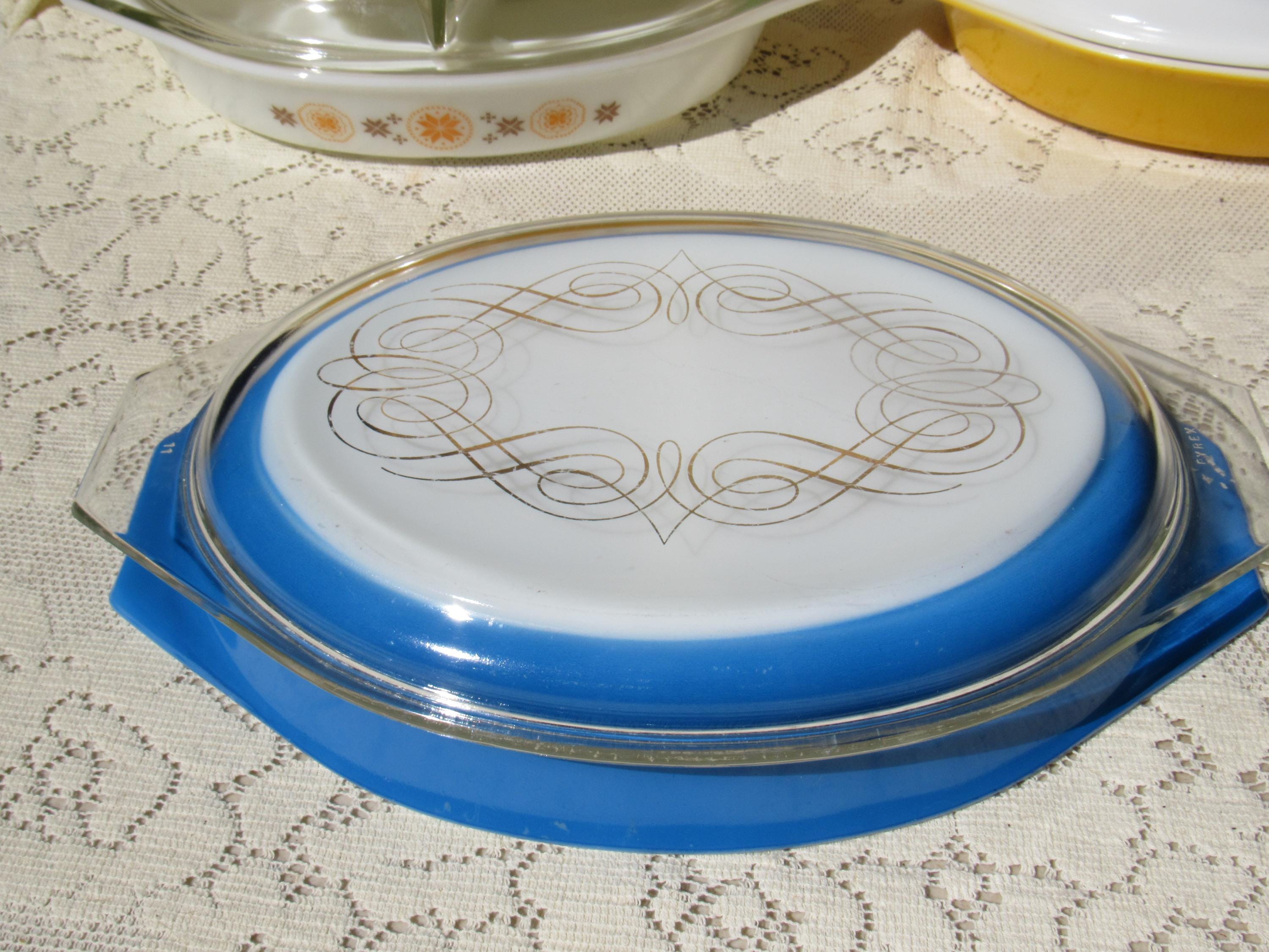 Pyrex 407 Pyrex Divided Casserole, Choose Your Pyrex 063: Town and Country, Daisy ...