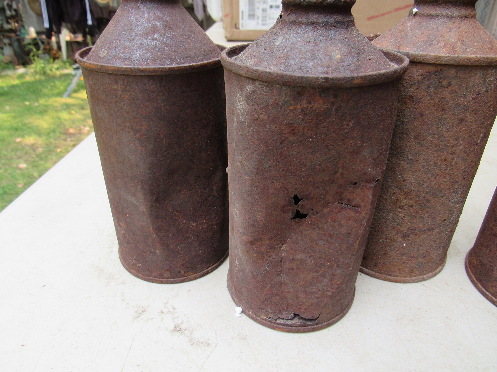 Rusty Cone Cans 3 Rusty Cone Cans Rusty Cone Beer Cans - Etsy