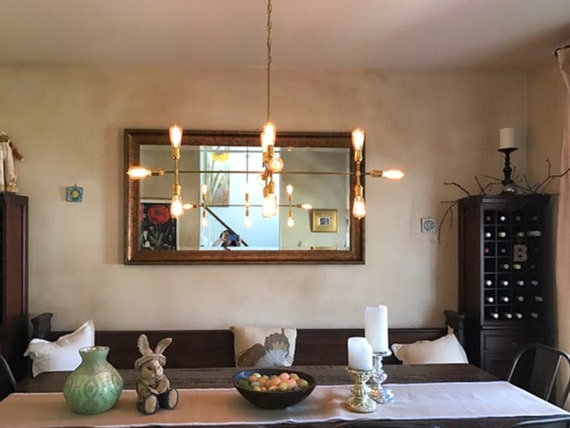 HOUDES Modern Led Chandelier Lighting Ceiling Light Fixture Hanging Lamp for Living Room Bedroom Dining Room Study Room Kids Room 29inch Contemporary HOUDES Modern Led Chandelier Lighting Ceiling Light Fixture Hanging Lamp for Living Room Bedroom Dining Room Study Room Kids Room 29inch Contemporary