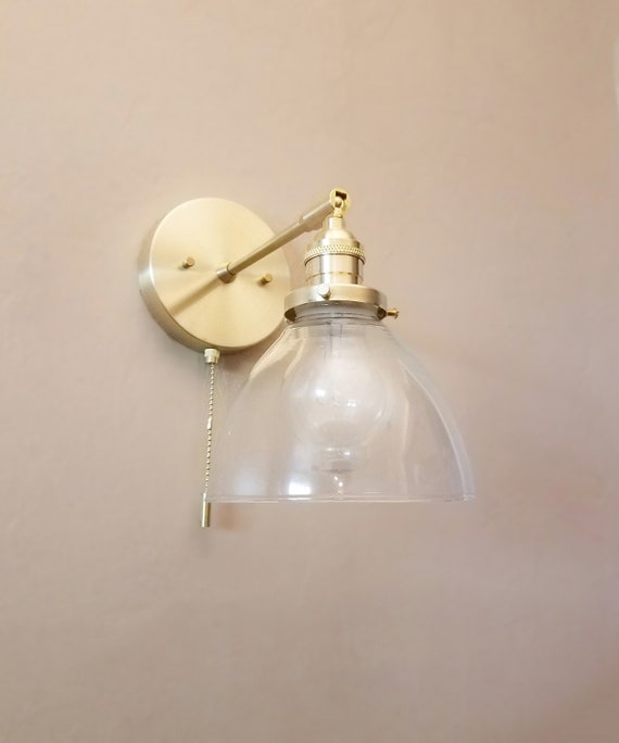 Add a Pull Chain Switch to Any Hardwired Sconces Sold by Lightenstein 