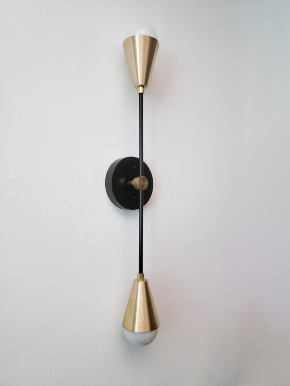 Modern Wall Sconce Mid Century Wall Light Gold and Matte Black Loft Sconce Linear Vanity Light Modern Bathroom Sconce Art Lighting Modern Wall Sconce Mid Century Wall Light Gold and Matte Black Loft Sconce Linear Vanity Light Modern Bathroom Sconce Art Lighting