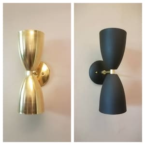 Modern Mid Century Lighting - Wall Sconce Light -  Loft Sconce Lamp- Vanity Light - Modern Bathroom Sconce - Modern Room Decor- Vanity Light