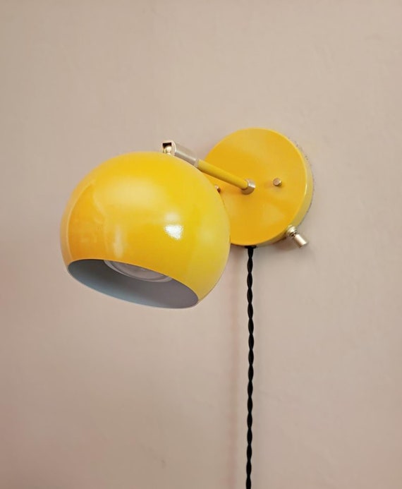 Yellow sconce cheap