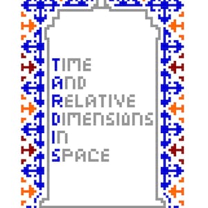 &quot;Muster: &quot;&quot;TARDIS Acronym&quot;&quot; [Doctor Who]&quot;