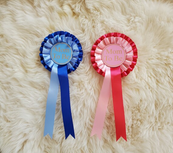 Mom To Be Ribbon . Mom To Be Pin . Mom To Be Corsage . Mom To | Etsy