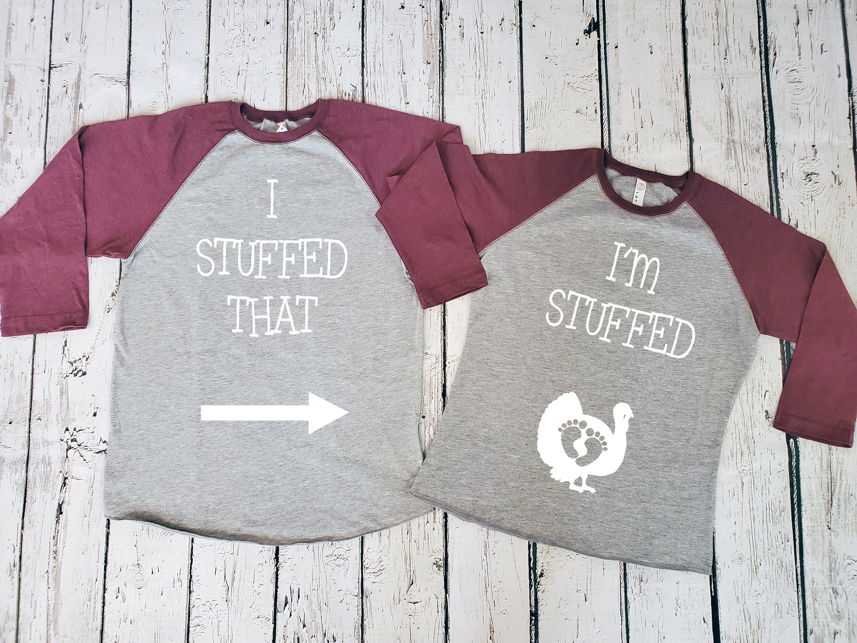 thanksgiving maternity shirt couples