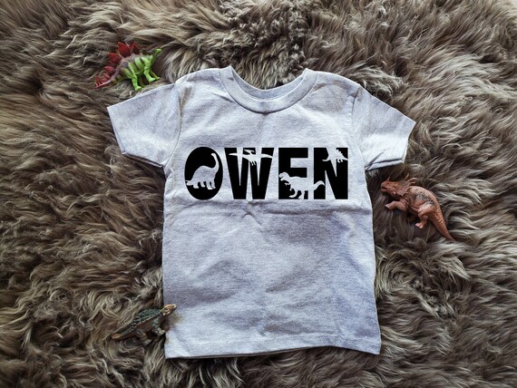 Kids Dinosaur Shirt. Dinosaur Birthday 