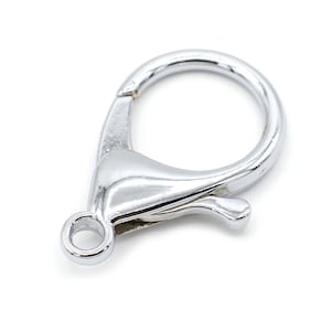 Extra Groß Silber Karabiner 35 mm 1 Stk