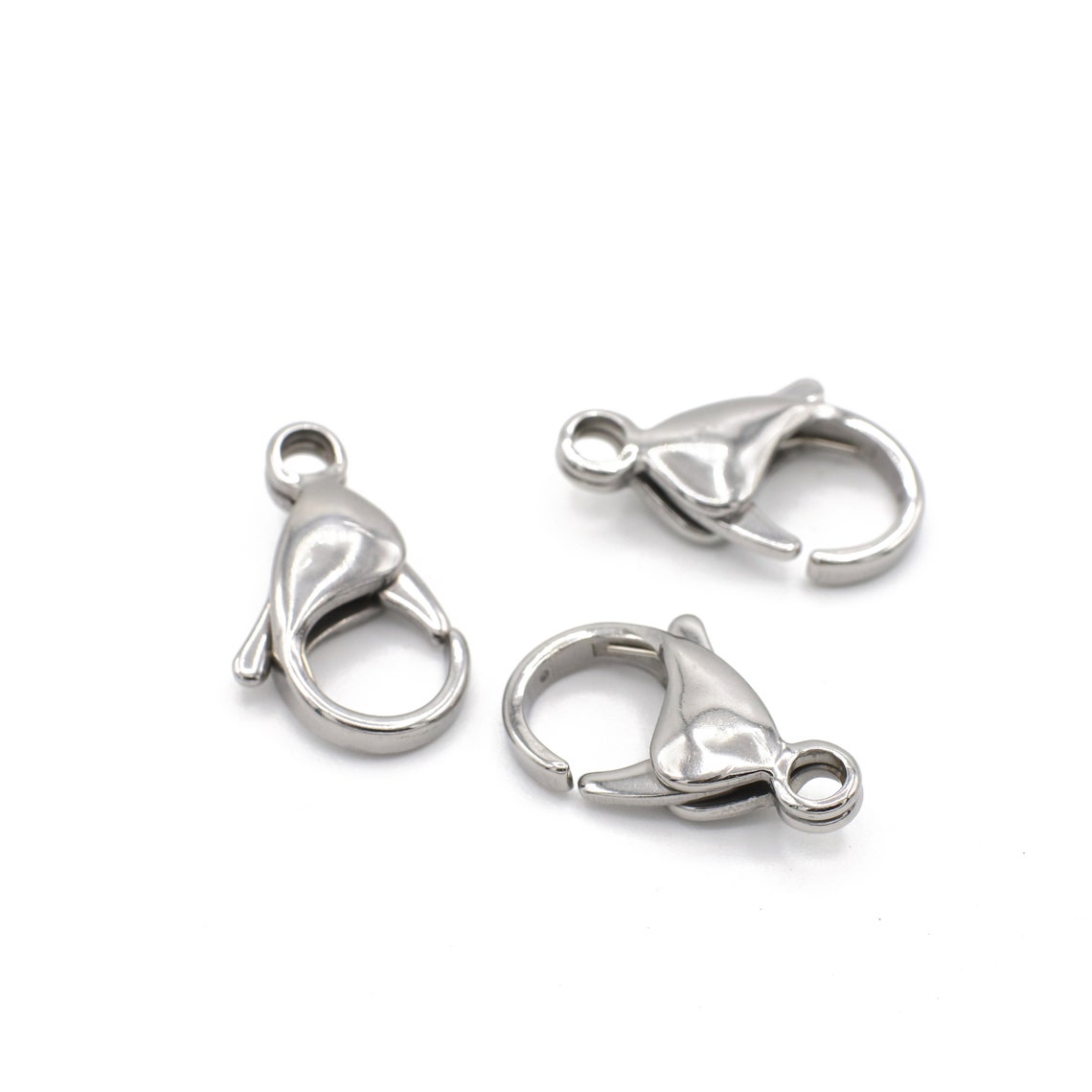 Large Silver Lobster Claw Lock 19mm 1 pc Etsy