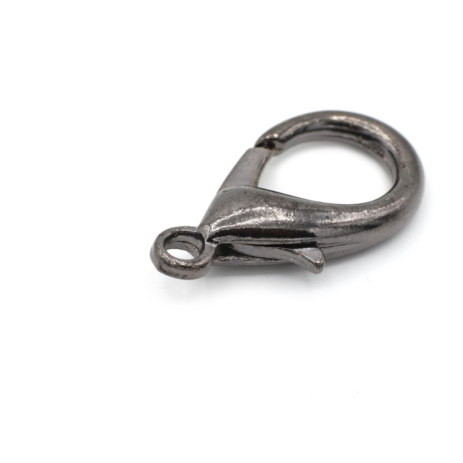 Extra Large Gunmetal Lobster Claw Lock 30mm 1 Pc Etsy New Zealand
