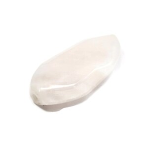 Genuine Rose Quartz Pendant 45x22mm
