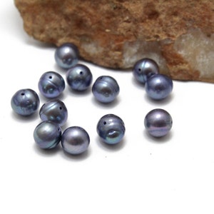 Freshwater Pearls Purple Pearl 8mm 5pcs