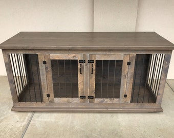 Wooden Double Dog Kennel DIY Plans Medium size Etsy