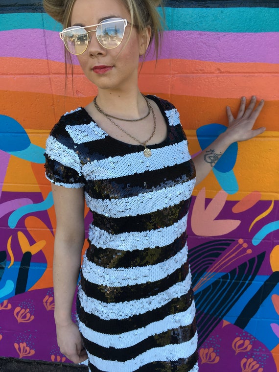 sequin dress (betsy johnson)