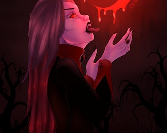 Vampire Eclipse 8x10 Print