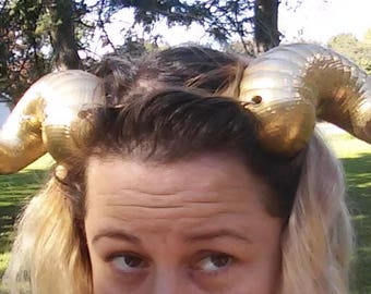 Ram Horn Headband Etsy