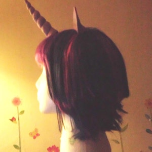 Dusk Shine Wig MLP Unicorn Purple and Pink Costume My Little Pony, Twilight Sparkle, Cosplay my little pony cosplay image 4