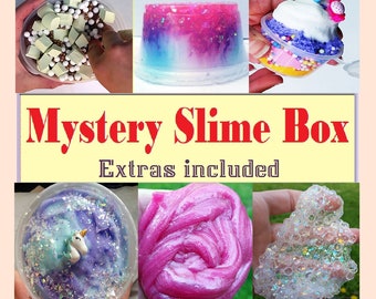 Mystery Slime Box with Extras: Surprise Slime Package