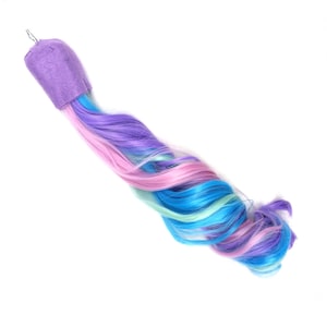 Pastel Rainbow tail Celestia Unicorn Pony Horse mlp Tail  Costume MLP mint, blue, pink, light purple, cosplay