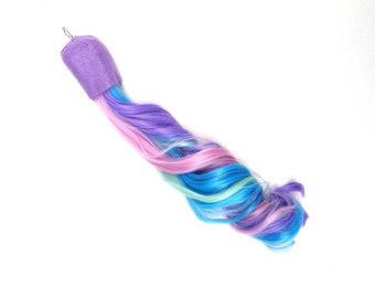 Pastel Rainbow tail Celestia Unicorn Pony Horse mlp Tail  Costume MLP mint, blue, pink, light purple, cosplay