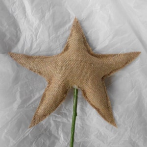 Star Tree Topper, Christmas Tree Topper, Burlap Tree Topper, Rustic Tree Topper, Christmas Tree Topper Star, Tree Star, tree topper star image 4