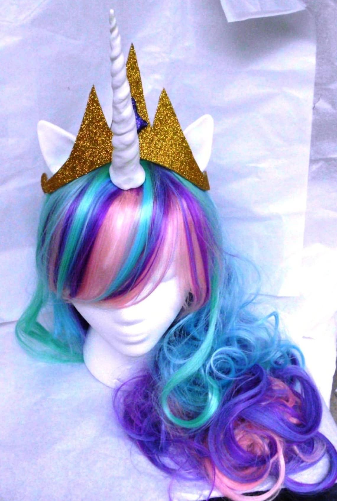 Fantasy Unicorn and Ice Princess Hair Bundle main image 0