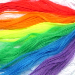 Rainbow Unicorn Tail costume Unicorn Horse My Little Pony Tail Cosplay  MLP Rainbow Dash