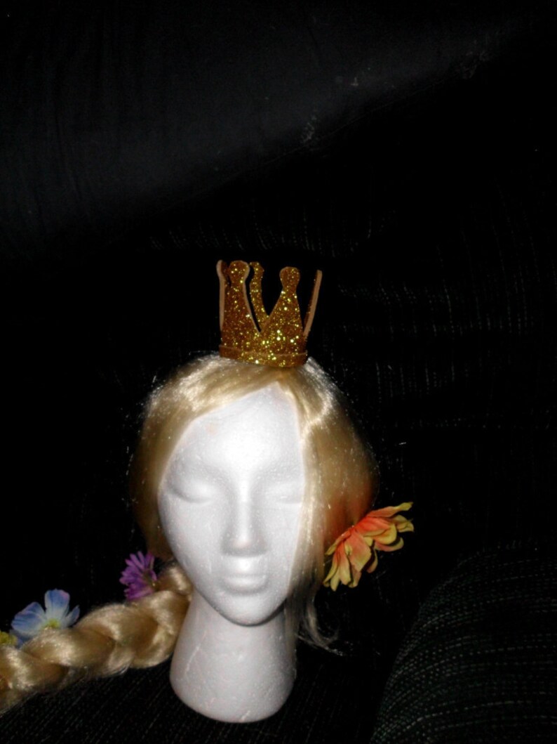crown double glitter queen of hearts mini tiny sparkle etsy