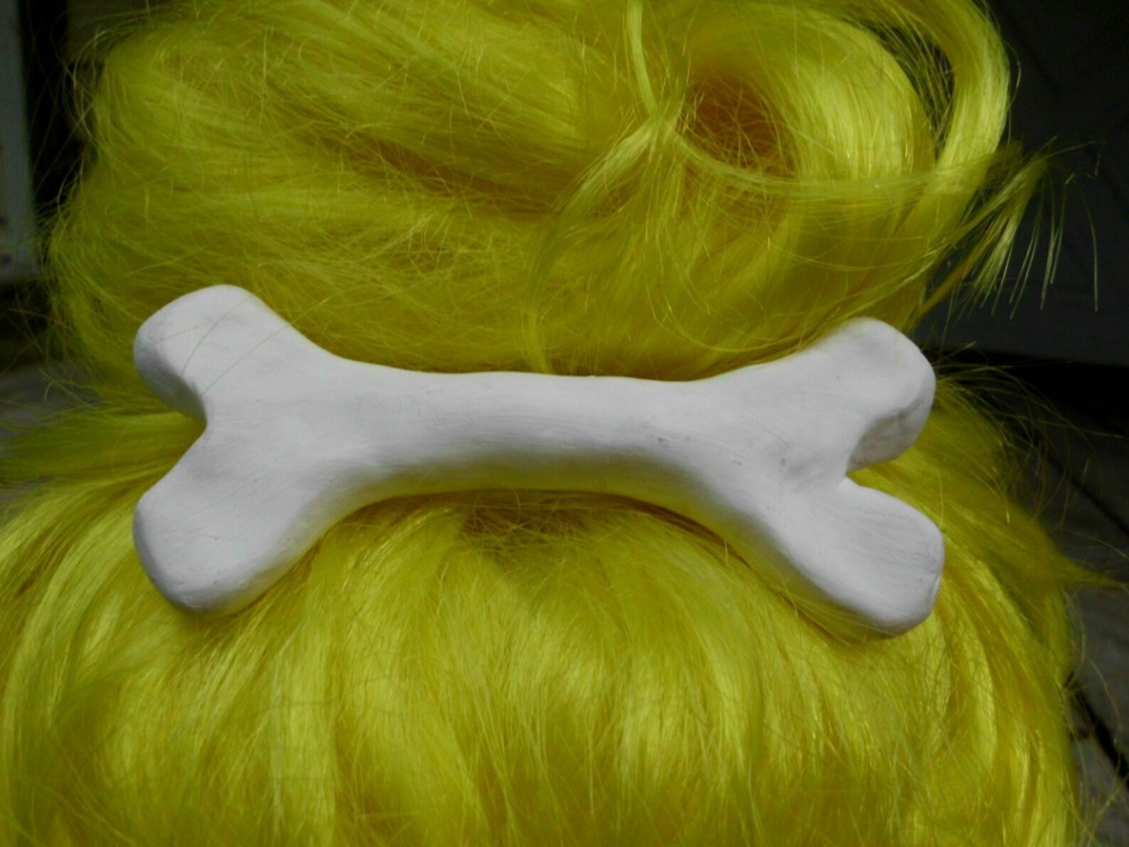 Big Bone Hair Clip Cave Woman Costume. Bone Hair Accessory Etsy