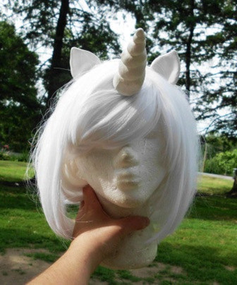 unicorn wig with horn