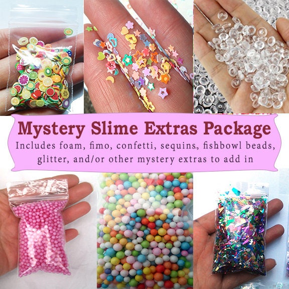 Slime Add Ins Making Supplies Kit Foam Balls Fishbowl Beads