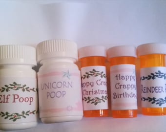 Custom Label Pill Bottle: Funny Gag Gift