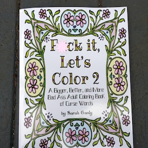 New Swear Word Coloring Book for Adults: Adult Cuss & Color 2